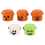 Pompoen Mini-emmer Miniatuur Halloween-emmers 3