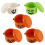 Pompoen Mini-emmer Miniatuur Halloween-emmers 2