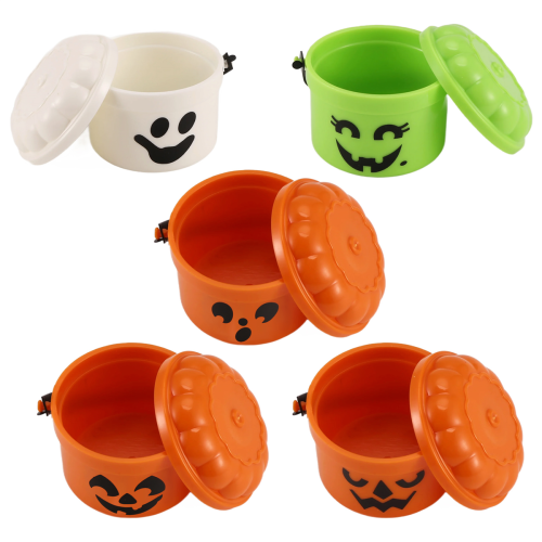 Pompoen Mini-emmer Miniatuur Halloween-emmers 1