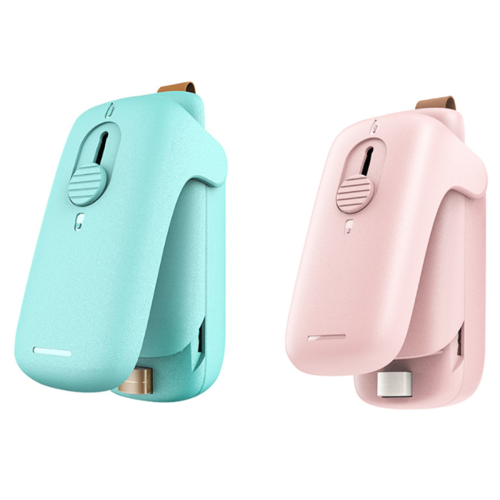 2PCS Mini Bag Sealer 2 in 1 Handheld Bag Sealer 1