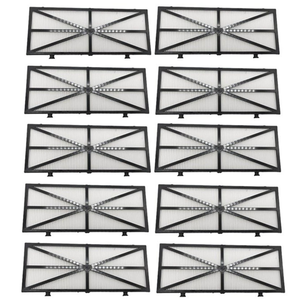 Lot de 10 cartouches filtrantes de rechange pour robot nettoyeur de piscine