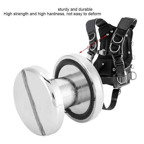 2Pcs Diving Diver BCD Backplate Soft Harness Book Screw Dive Assembly 1