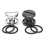 2Pcs Diving Diver BCD Backplate Soft Harness Book Screw Dive Assembly 1