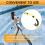 Σωλήνας ξηρού αναπνευστήρα Easy Breath Scuba Diving Splash Guard Top Valve A 5