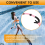 Σωλήνας ξηρού αναπνευστήρα Easy Breath Scuba Diving Splash Guard Top Valve C 5