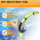 Σωλήνας ξηρού αναπνευστήρα Easy Breath Scuba Diving Splash Guard Top Valve A 4