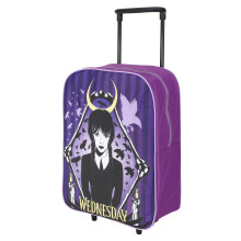 Wednesday Aadams Standard Trolley Cabin Luggage Foldable Wheels