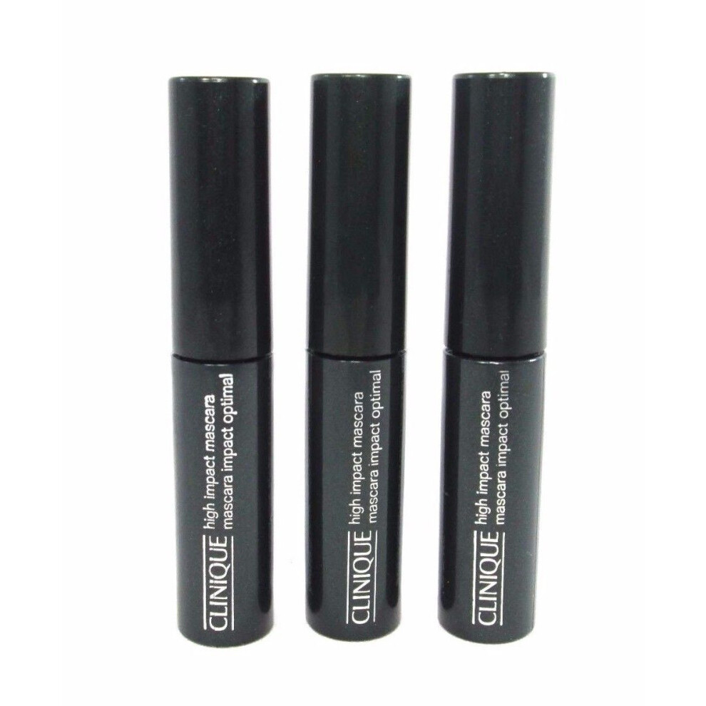 Clinique High Impact Mascara Black 3 x 3.5ml