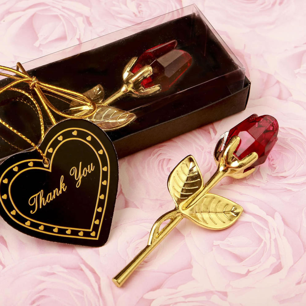 Rose de cristal, un cadeau pour un nouveau-né