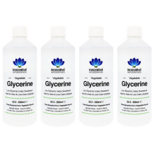 Vegetable Glycerine - 100% Pure - Multipurpose - Pack of 4