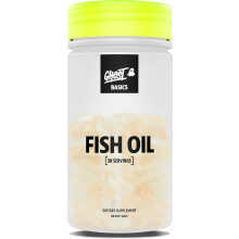GHOST Basics Fish Oil Supplement, 3000MG Daily Omega 3 Fatty Acids