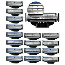 Pack Of 32 3-layer Razor Blades for Mach Manual Razor Razor Blades for Men Free Shipping