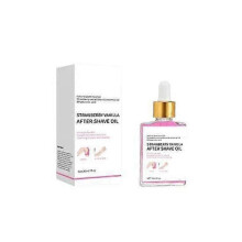 (3PCS) Strawberry Vanilla After Shave Oil women for Smooth Skin, Prevent Ingrown Hairs & Dryness, Soft Serve After Shave Oil