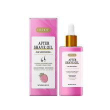 (3Pcs) Strawberry Vanilla After Shave Oil for Smooth Skin, Soft Serve After Shave Oil Deeply Moisturizing, Prevent Ingrown Hairs & Dryness