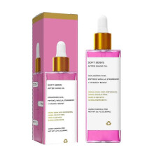 (1Pcs) Strawberry Vanilla After Shave Oil, Soft Serve After Shave Oil for Smooth Skin, Prevent Ingrown Hairs & Dryness, Deeply Hydrating