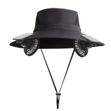 (2pcs) 2025 New Solar Clip Fan | Solar and USB Dual Power. Three Speed Settings. Multi-Position Holding (Hat Brim/Shirt Collar/Waist) Ultra-Light