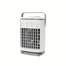 (white, USB) [Portable Air Conditioner] 4 Gear Speed Portable Air Conditioner | Mini Air Cooler for Home and Office Use | Air Cooling Fan Humidifier