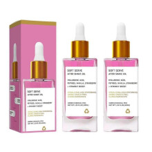 (2pcs) Strawberry Vanilla After Shave Oil Women for Smooth Skin, Soft Serve After Shave Oil, Prevent Ingrown Hairs & Dryness
