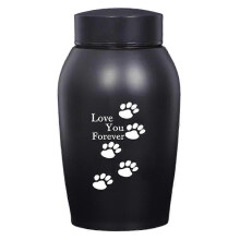 (As show, One size) Cat and Dog Pet Urn Souvenir Best Companion Pet Funeral Supplies Urn Pet Supplies B