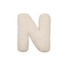 (As show, One size) Letter Pillow English Letters Pillow Throw Cushion Decorative Alphabet Letter Pillows English Letters Throw Pillow N