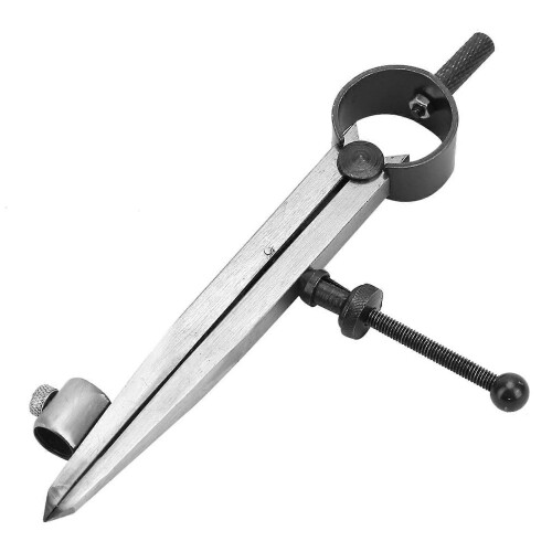 (As show, One size) Wing Divider Line Location Scriber Drawing Compasses Craft Rotating Tool Drafting Compass(100mm) 1