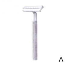 (white) Blue razor single (C) $disposable razor hotel guesthouse travel supplies shaving cream manual razor