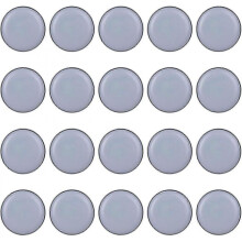 19mm Patin Chair, 20 Pieces Slides, Slippers for furniture, skates for home office furniture chair