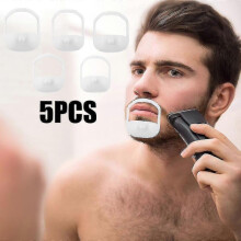 5pcs Styling Shaving Shaper Tool Mould Beard Comb Goatee Template Male Gift