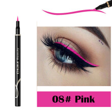 (08#) DNM Colorful Liquid Eyeliner Eye Liner Pen Long Lasting Eyes Makeup Waterproof