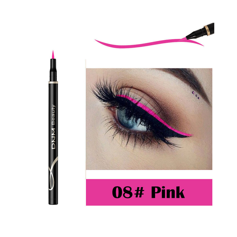 Gopatriot Memory (08#) Dnm Colorful Liquid Eyeliner Eye Liner Pen Long Lasting Eyes Makeup Waterproof