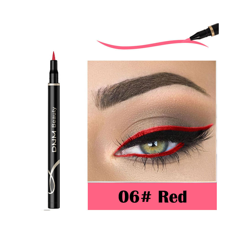 Gopatriot Memory (06#) Dnm Colorful Liquid Eyeliner Eye Liner Pen Long Lasting Eyes Makeup Waterproof