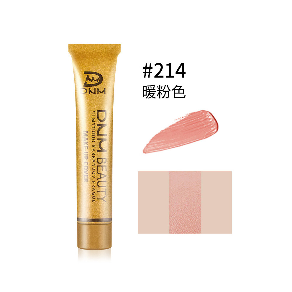 Gopatriot Memory (214) Dnm Waterproof Liquid Foundation Matte Tattoo Cover Up Concealer Makeup Coverage