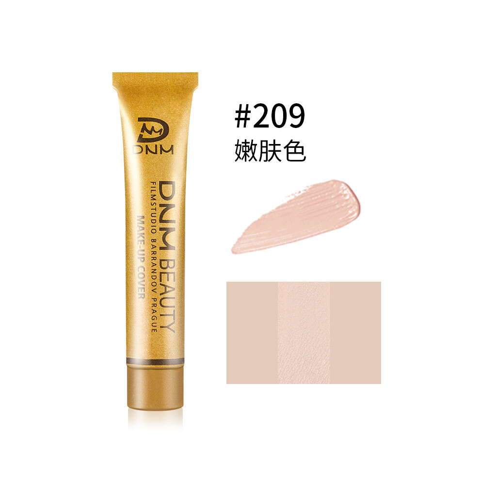 Gopatriot Memory (209) Dnm Waterproof Liquid Foundation Matte Tattoo Cover Up Concealer Makeup Coverage