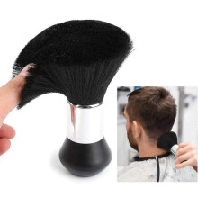 Barber Neck Brush, Barber Neck Brush with Plastic Handle, Barber Neck Brush with Plastic Handle (black)