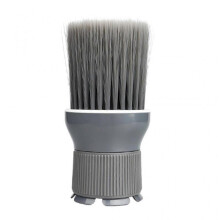 Neck Duster Soft Hair Barber Brush Neck Duster Connect with Hair Dryer Professional Dust Cleaning Brushes  Gray