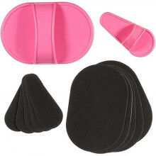 10 Pieces, The Black, for Smooth Skin, Hair Removal, Arm, Legs, Face, Upper Lip, Exfoliating Pad