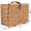 Trendi Premium Wicker Picnic Basket Set for 4 Persons 7