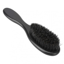 2025 Beard Brush Dense Bristles Delicate Pliable Ergonomic Handle Beard Cleaning Shaving Brush for Salon