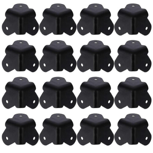 16pcs Speaker Cabinet Corner Protectors Rounded Metal Corner Protector
