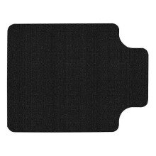 (Black) Office Chair Mat for Carpet Computer Desk Chair Mat Heavy Duty Floor Protector Hardwood Rug Anti-Slip Easy to Glide  Light Grey
