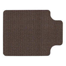 (CF) Office Chair Mat for Carpet Computer Desk Chair Mat Heavy Duty Floor Protector Hardwood Rug Anti-Slip Easy to Glide  Light Grey