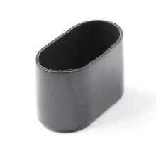 16 Pieces Chair Leg Cap Chair Leg Protector Floor Protector Caps 40 x 20mm Black