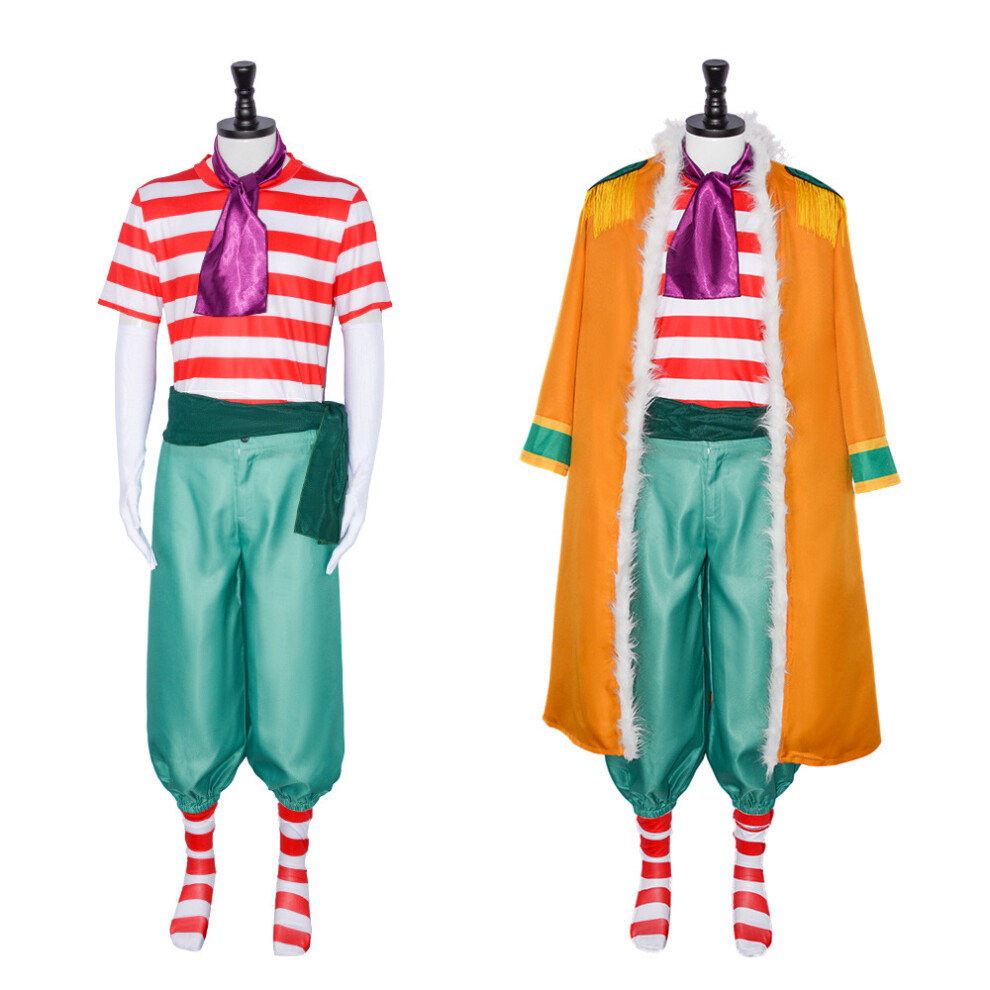 (Medium) Buggy Cosplay - Carnival Style Clown Costume