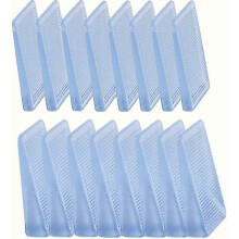 16pcs Furniture Leveling Wedges Non-Slip Rubber Dining Room Furniture Carpet Wedges for Interior Bathroom Kitchen Kids Bedroom Doors-