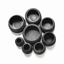 (19mm) Pvc Plastic Furniture Leg Plug Blanking End Cap Bung For Round Pipe Tube