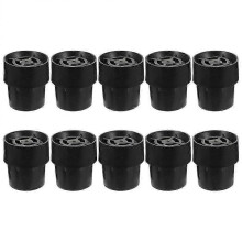 10Pcs Professional Trampoline Leg Caps Anti-skid Trampoline Leg Covers Latex Trampoline Replacements