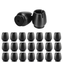Chair Leg Protector,32 Pieces Non-slip Table Chair Feet Anti-scratches Feet Pads Protector Rubber Chair Caps (12-16mm)