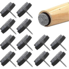 (17mm) 48pcs Nails Furniture Pads Felt Nail Chair Furniture Pads Felt Chair Protectors For Furniture Chairs Table Leg Protectors