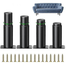 4 Pieces Adjustable Furniture Feet, 8cm Adjustable Kitchen Leg, Adjustable Height Is 0-40mm