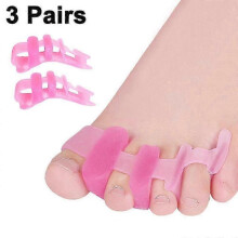 Toe Separators, Toe Spacers ,realign Toes And Relieve Tightness In Your Feet, Toe Spacers for Overlapping Toes, Bunion Support, Correct Toes And Provi
